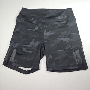 Pink Active Biker Shorts Women's Medium Camo Black Gray Purple Workout Running